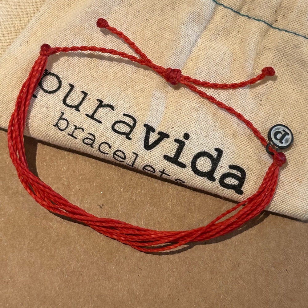 PURA VIDA Red Original UNiSEX NEW! ❤️